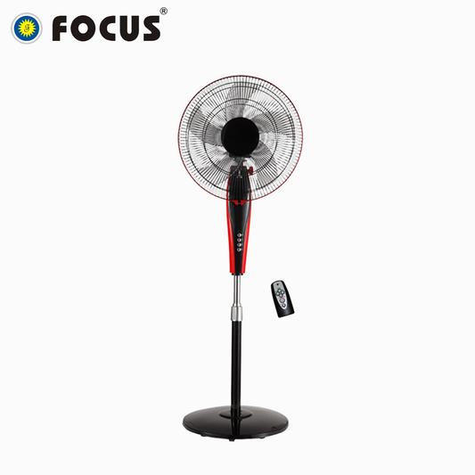 FOCUS High Quality F1634R 16 Inch Stand Fan With Remote Control 5AS Blades