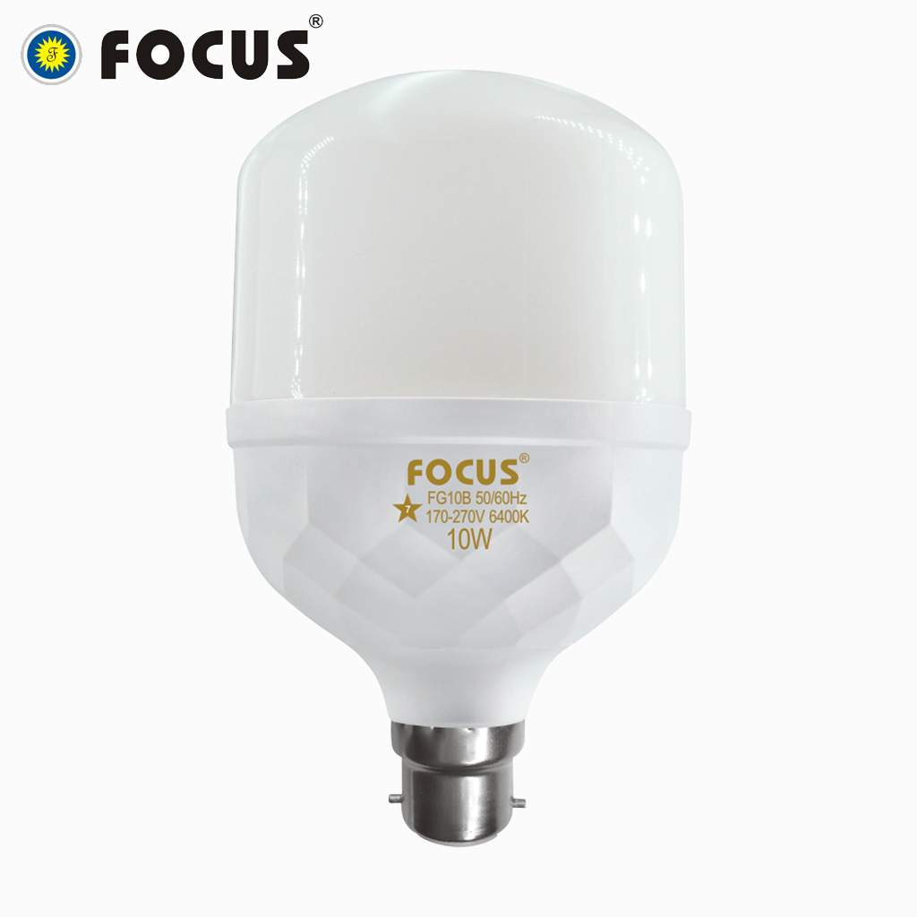 FOCUS LED T Bulb Series 6W 10W 15W 20W 26W 36W 50W B22 E27 Light Base