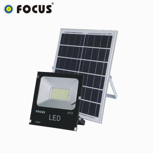 FOCUS High Quality Solar Flood Light 30/50/100W Green Energy Outdoor Lighting