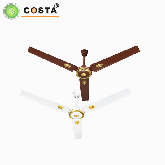 COSTA C5633 56 Inch Ceiling Fan Brown and White Color Optional