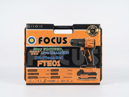 FOCUS BRUSHLESS DRILLING TOOL KIT