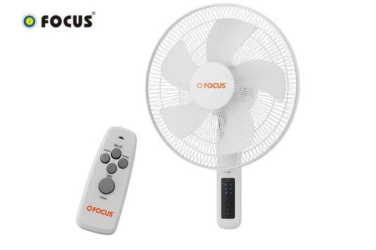 Focus Remote Control Wall Fan