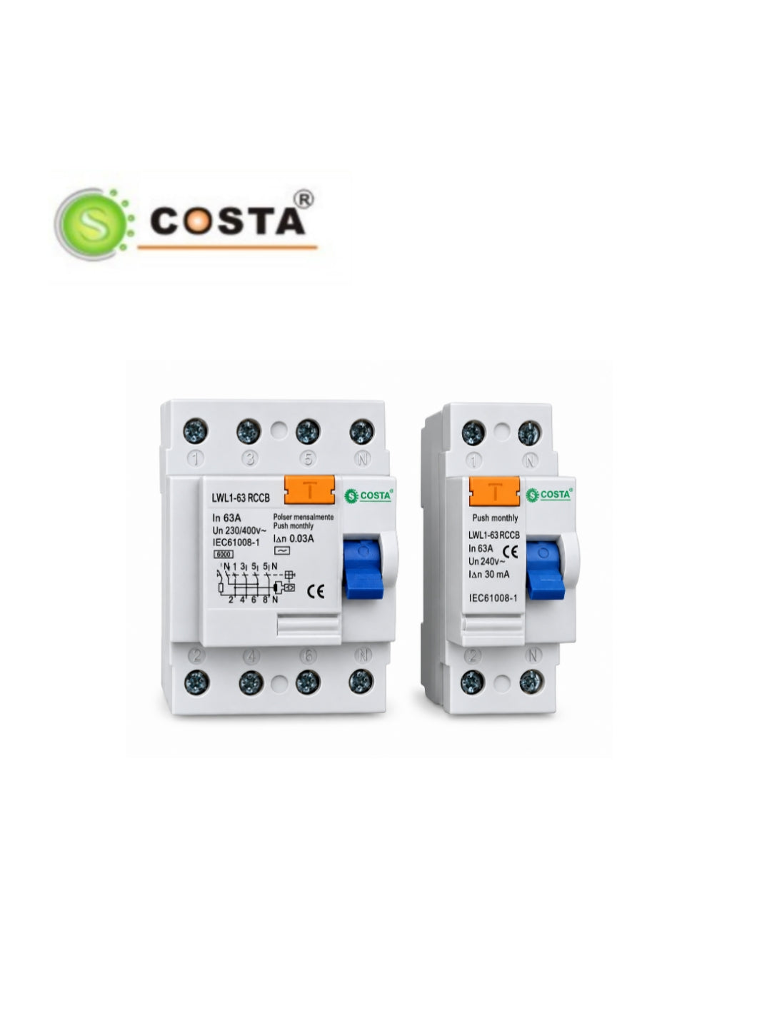 CTDS AND CTDT RESIDUAL CIRCUIT BREAKER