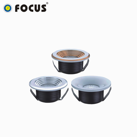 High Quality FOCUS FSPL Series Ceiling Light 3W White Silver Golden Product Colors Options